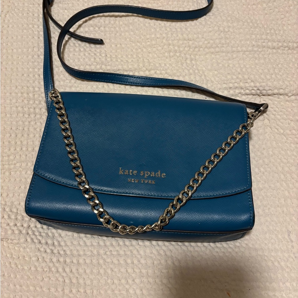Kate Spade New York Carson Convertible Crossbody-color Dark Peacock - Picture 3 of 13